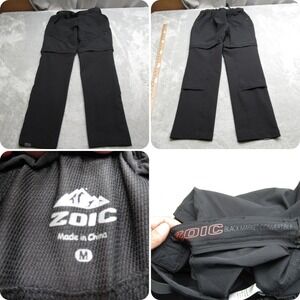 ZOIC‎ Pants Mens Medium Black Market Flex Convertible MTB Cycling Hiking 28X31